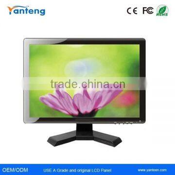 Wide screen 19inch LCD CCTV Monitor with HDMI VGA BNC1 BNC2 BNCout USB