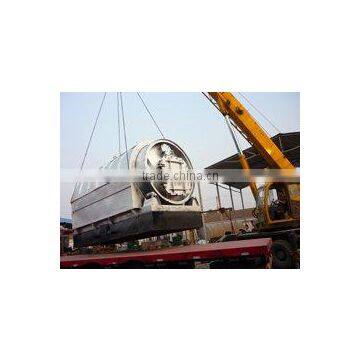the continuous waste tyre pyrolysis plant
