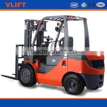 3ton China hydraulic diesel forklift truck for sale with ISUZU engine