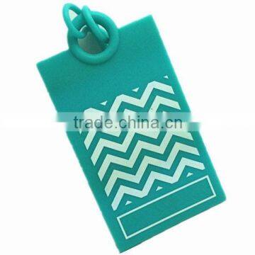 Excellent quality new arrival eco-friendly silicon luggage tag