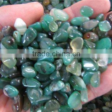 Natural Green Agate Gravel, Natural Crystal Gravel