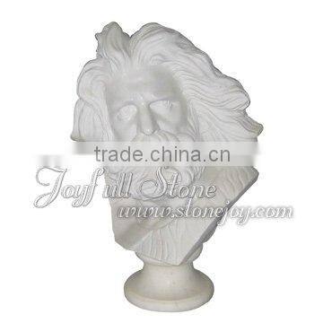 White Marble Bust Sculpture Statue