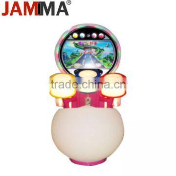 Jamma-F-06 refundable ticket or toy Babe Little Drummer indoor playground game machine arcade machine for sale