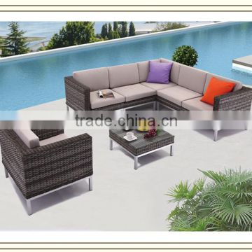 L-shape Sectional modern sofa metal frame (S5245)