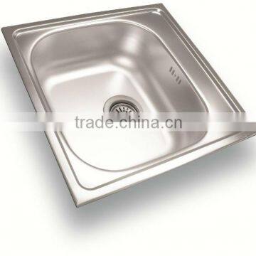 50x50 Stainless Steel Kitchen Sink (DE123)