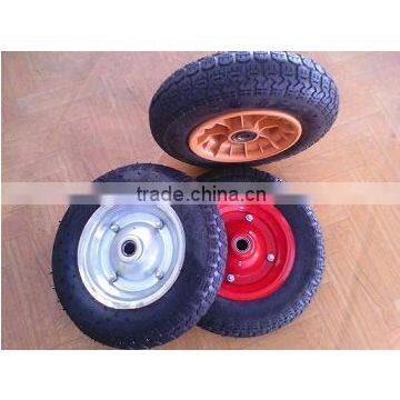 small plastic steel inflatable wheels for beach carts