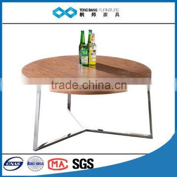 Luxury Modern Round Mdf Coffee Table