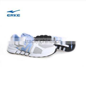 ERKE Women Breathable Running Shoes Fashion PU+mesh Upper MD+ Rubber Outsole Sneakers for Lady Lace up photo-5