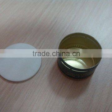 Aluminum bottle Cap with gasket low mouth