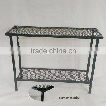 High Quality Supermarket Store 2 Tiers Metal Storage Rack