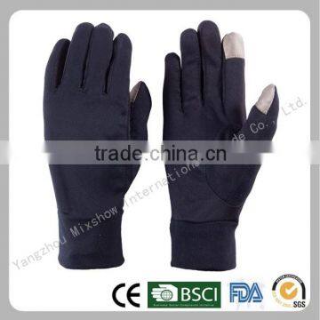 women warm polar fleece touch screen gloves