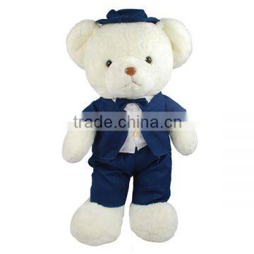 Lovely super soft bear with clothes