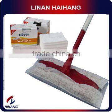 China manufacturer nonwoven spunlace static floor mop wiper