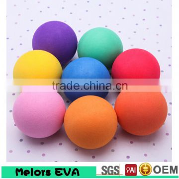 Hot products Eva soft gun ball can be customized/colorful foam ball