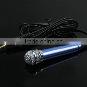 Wholesale price mini microphone for mobile phone karaoke singing microphone with good quality