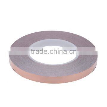 1/2" * 55 Yds 12mm * 50m One Side Copper Foil Tape EMI Shielding Single Conductive Adhesive for Guitar photo-6