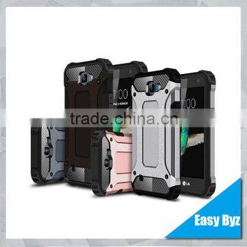 mobile phone case factory for lg k4 cover, for lg k4 plastic tpu hybrid armor combo back cover