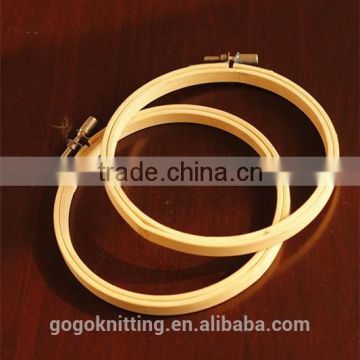 2016 fashion accessory for DIY kit bamboo embroidery hoop