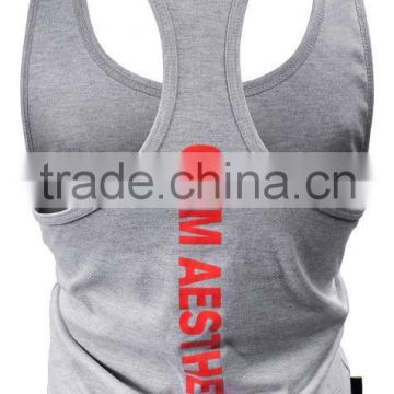 Customized Tank top. men singlet, fittness wear