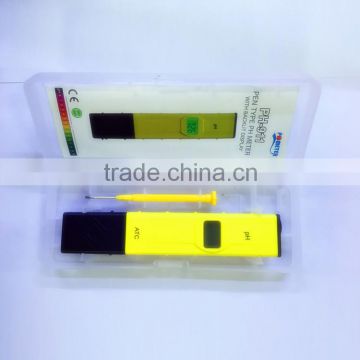 2016 high quality Pocket-size water ph meter back light