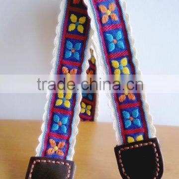 Handmade hot selling colorful camera strap
