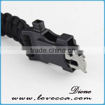 2016 Hot Sell Design Survival Paracord Bracelet With Screwdriver Tool in Buckle