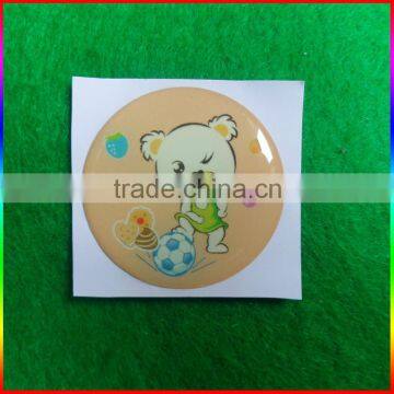 Key ring Glow in the Dark epoxy Sticker