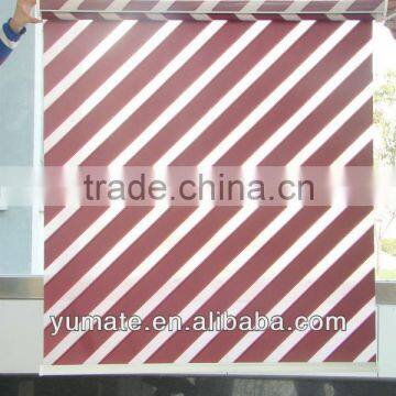 Unique slope roller blind fabrics
