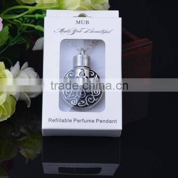 MUB Fashion Young People Like 2016 Top Sale Gold Silver Chain Necklace Perfume Bottle Pendant Necklace photo-5