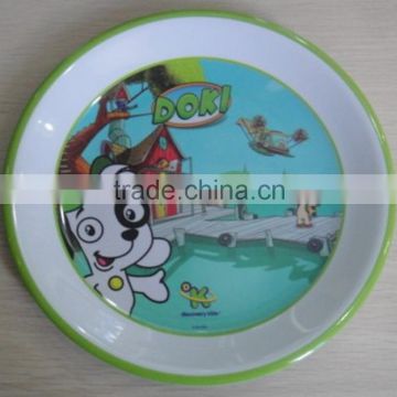 8" melamine round plate