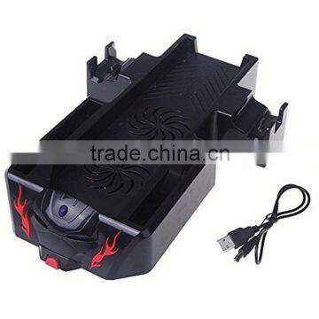 No MOQ 4-in-1 Dual Console Cooling Fan and Gamepad Dual Charger station for Xbox1 game xbox360 for wholesales