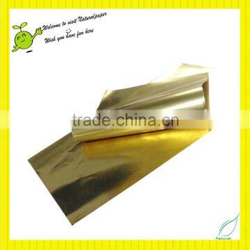 gold foil paper for cake cups making 60gsm