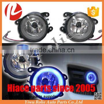 High quality Caravan Urvan NV350 E26 2015 2016 Blue fiber ring LED light fog lamp accessories