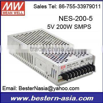 Meanwell switching power supply nes-200-5