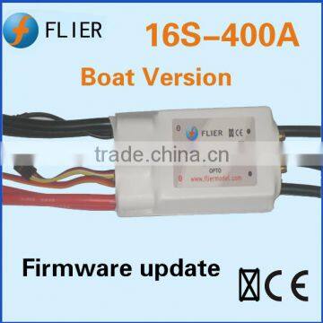 Flier 3-16s super HV Controller 400A ESC for marine