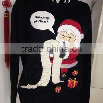16JW53110 100%polyester Ugly Christmas Sweater