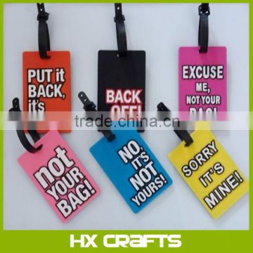 Soft luggag pouch,PVC soft luggage tag pockets ,pvc Promotional hotel Luggage tag