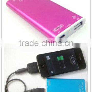 New Design Power Bank Portable External Battery charger for mobile phone