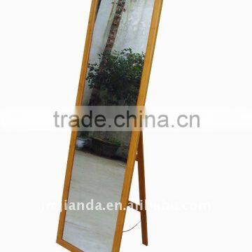 large bamboo mirror frame