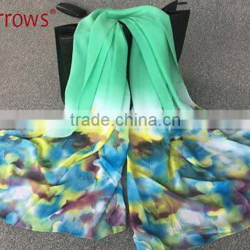 Custom Printing Stole Silk Scarves for Ladies Pakistan photo-3