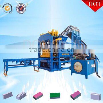 Hydraulic Pressure and Vibriation automatic concrete block machine QT4-15B DONGYUE