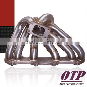 New design Motorsports 2JZ GTE T3 Supra IS300 GS300 Top Mount turbo manifold