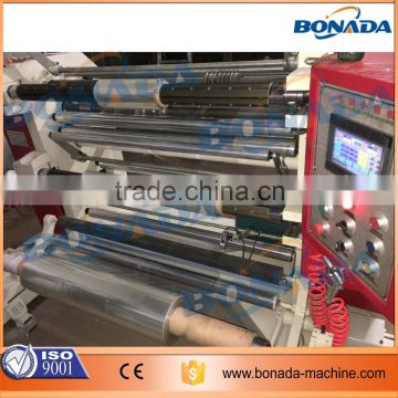 2016 new Design High Speed Plastic BOPP film and Paper Vertical Type Slitting and Rewinding Machine(With PLC & Touch Screen)