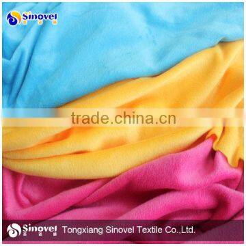 100% Polyester Velboa Fabric, Super Soft Tricot Velboa Fabric