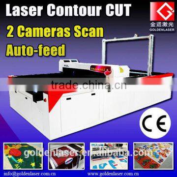 Auto positioning fabric laser cutting machine 1.6X2m / 1.6X1.3m