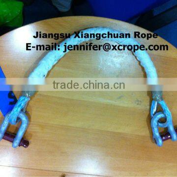 Mooring Rope/blue UHMWPE Safety Rope With Capel /UHMWPE Rope With Capel /Fall Prevention Device