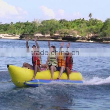 banana inflatable pleasure boat/4 persons