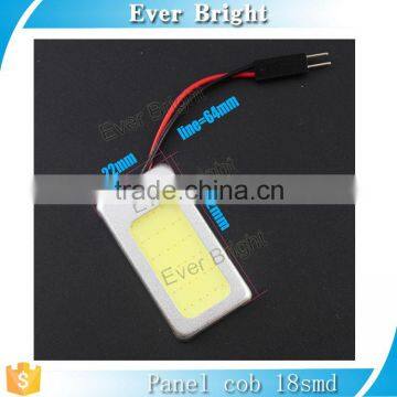 Energy-saving COB 18-SMD LED Panel Dome Lamp Auto Reading Plate Light ,with T10 Festoon Adatper photo-2