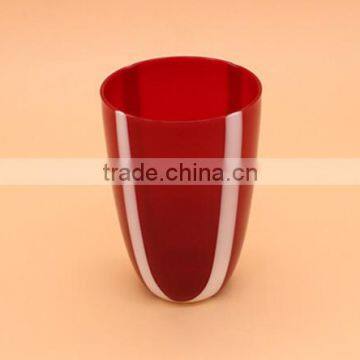 Hotsale Red Color Old Fashioned Glass