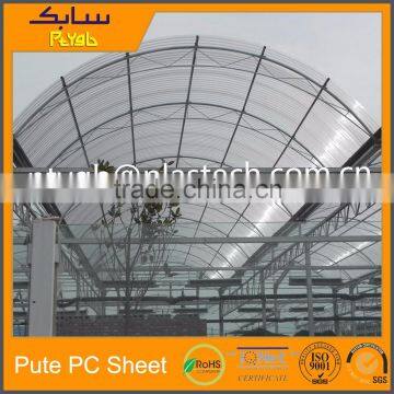 bending 6mm clear polycarbonat pc sheet cutting polycarbonate tunnel